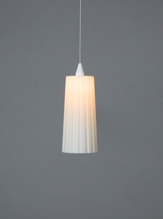 Leuchtkörper "drei" -  konisch Zinnen, unten offen