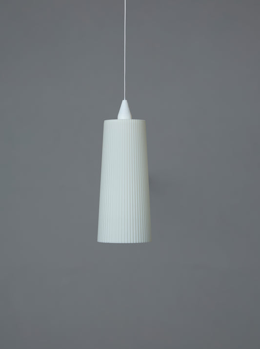 Leuchtkörper "eins" - konisch geriffelt, unten offen