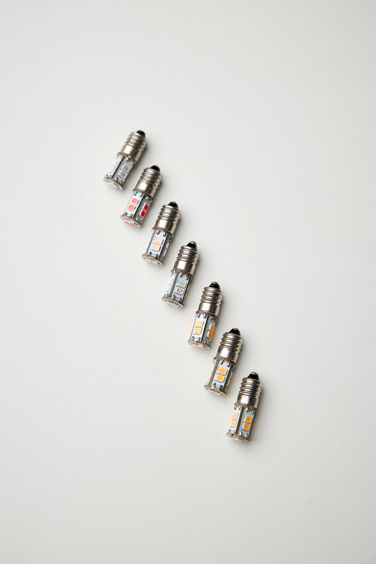 Ersatz LED E10 - verschiedene Farben